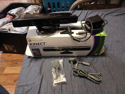 Microsoft Xbox 360 Kinect Motion Sensor Bar + Power Supply Included with OG box