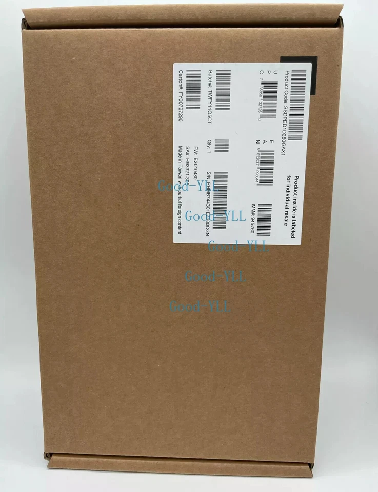 Intel Optane 900P 280GB SSD 9 AIC/HHHL PCIE NVME SSDPED1D280GAX1 10DWPD/5.11PBW - Image 3 of 3