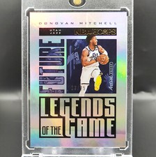 Donovan Mitchell 2020-21 Hoops Future  Legends Of The Game Artist Proof /25 Holo