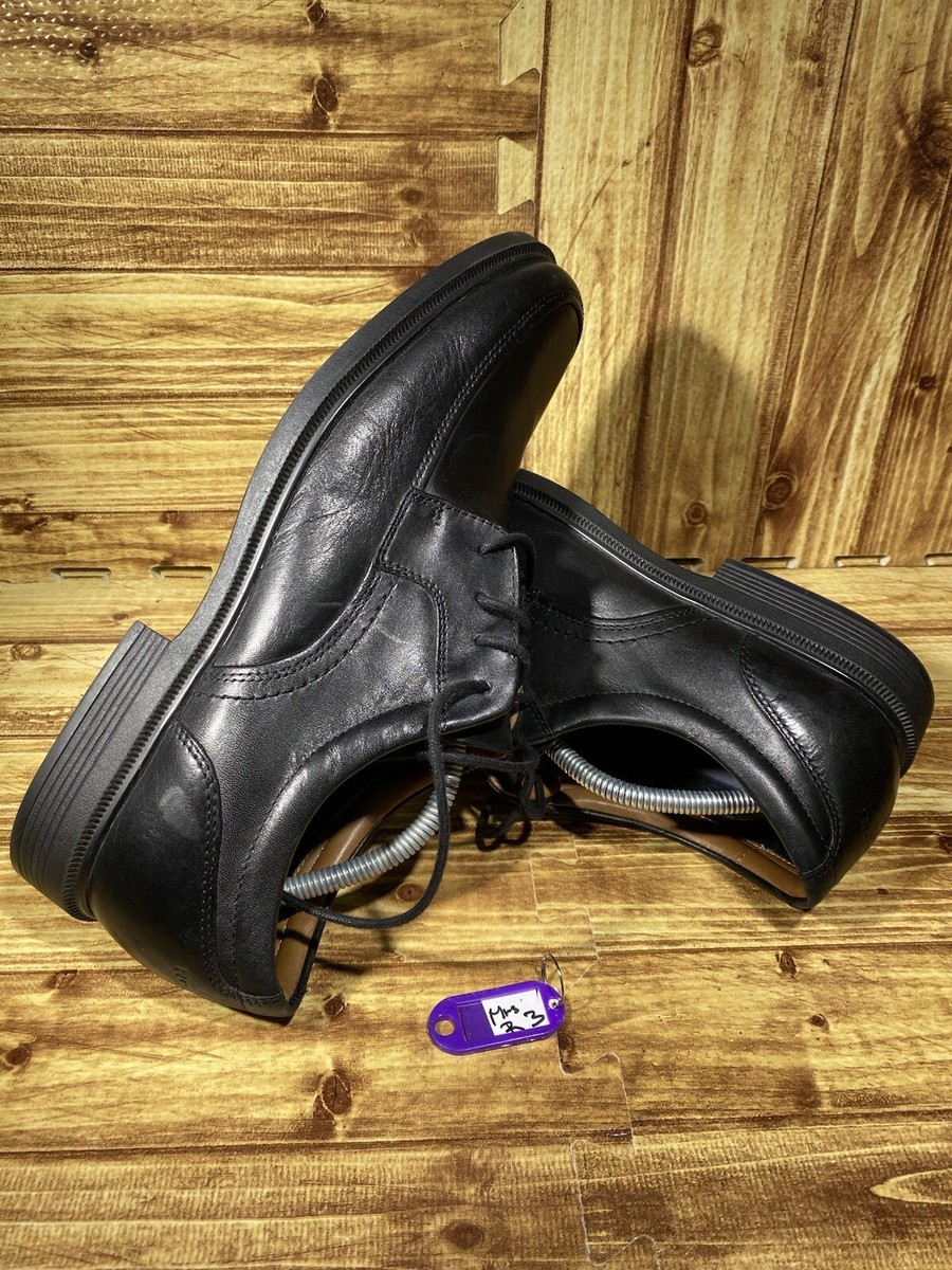 Rockport Mens Dressports Luxe M76869 Black Leather Casual Oxford Shoes Size  12 M