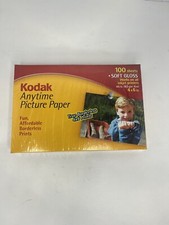 Kodak Anytime 4x6 Picture Photo Paper Soft Gloss 100 Sheets Inkjet Printers NEW