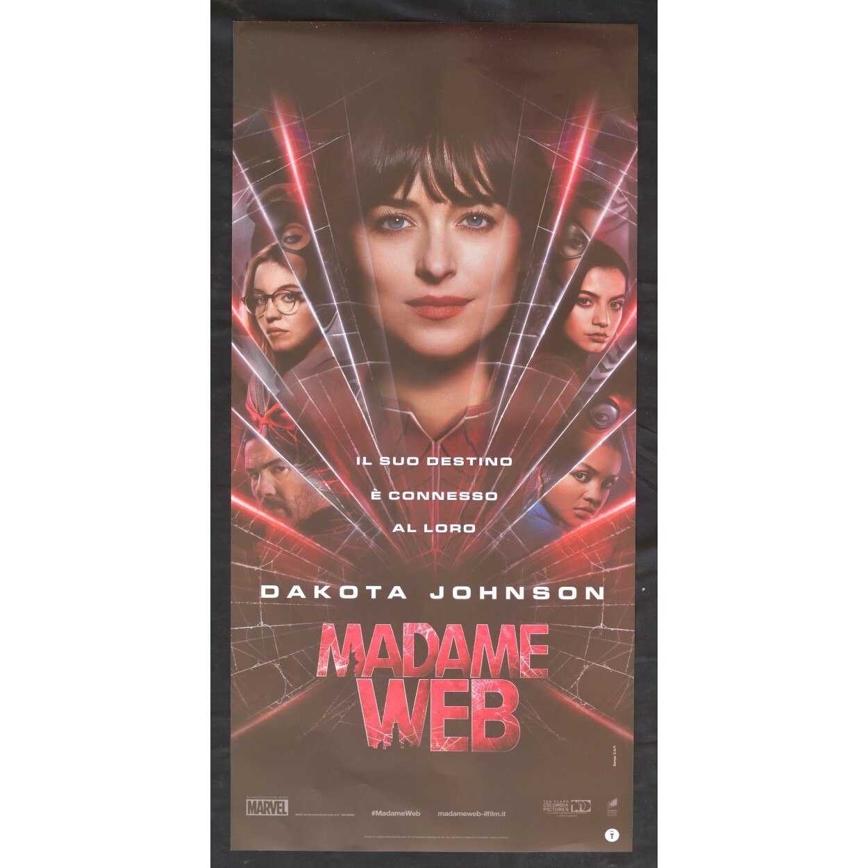 Locandina originale film Madame Web (2024) - Regia di S.J. Clarkson