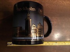 Stockholm Coffee Cup With Tourist Attractions Design
