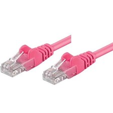 Intellinet Cavo di rete Patch CCA Cat. 5e Rosa UTP 20 mt
