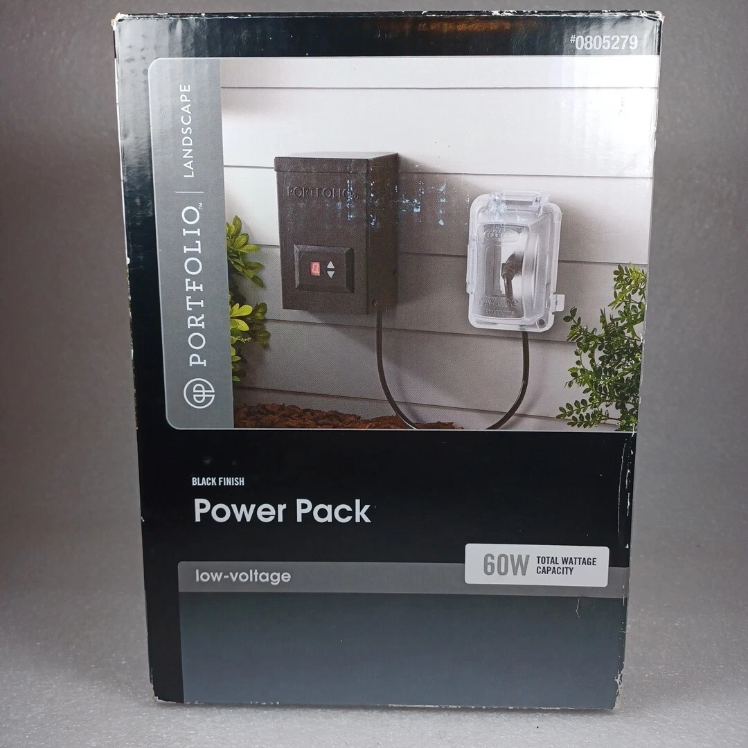 Portfolio 60 Watt 12 V Multi Tap Landscape Lighting Transformer