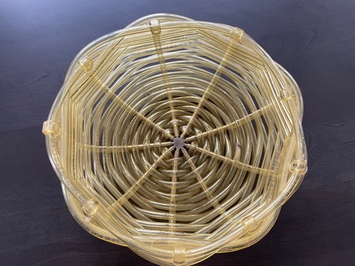 ***RARE***Centerpiece Bowl SURGICAL TUBING/STAINLESS STEEL - Picture 3 of 6