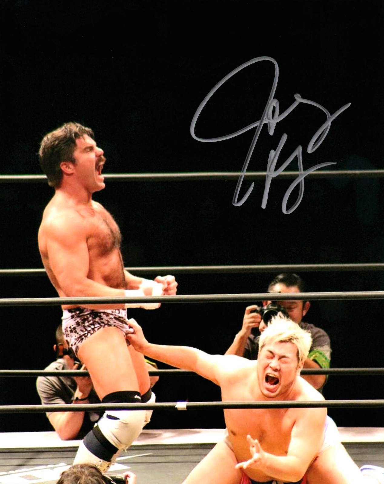 Joey Ryan Signed 8x10 Wrestling Autograph Japan Ball Grab Coa Wrestler Dong Ebay