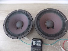 Pair Emnience Beta-8A 8ohm Speaker BETA 8A 225 WATT RMS MidBass Midrange WOOFERS