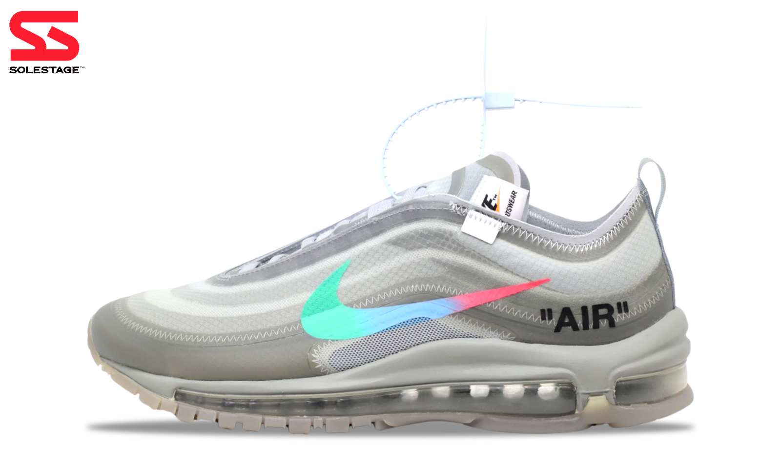 NIKE OFF WHITE THE TEN AIR MAX 97 MENTA-