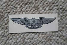 EAWS AIR WARFARE WING NAVY 4 ea DECALS 4 3/8" x 1.5" MYLAR