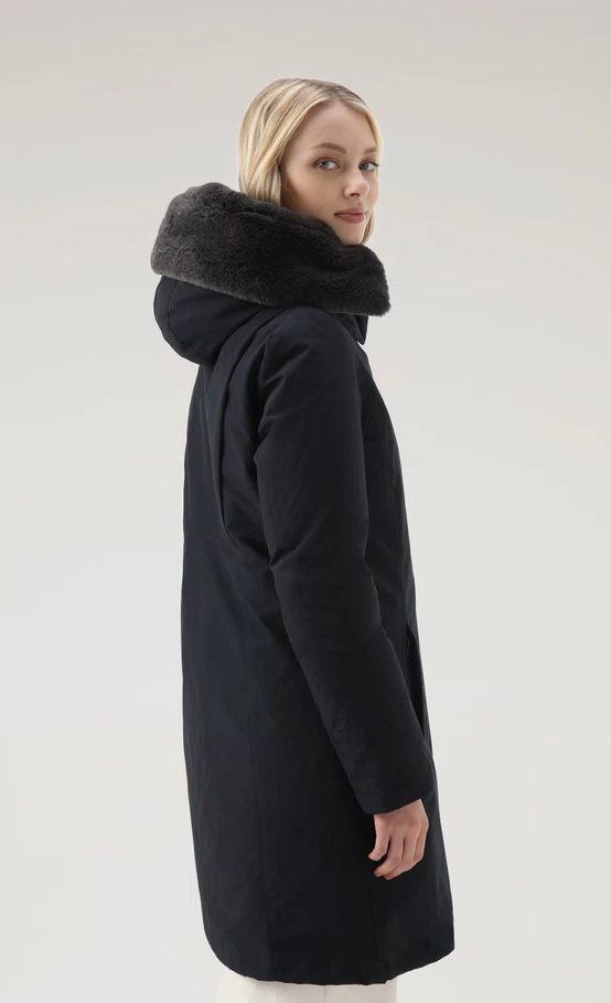 WOOLRICH - WOOLRICH(ウールリッチ) WWOU0551 BOW BRIDGE PARKA Dark Green Woolrich bow bridge shop