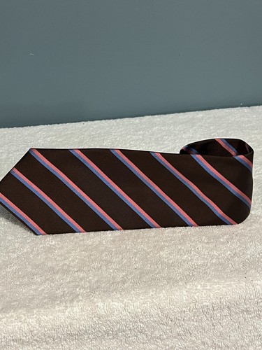 LANDS END MENS LUXURY SILK DRESS TIE 3 1/2 " WIDE - Picture 2 of 3