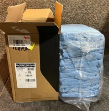 Box of 25 Dupont ProShield 6SFR Blue Tempro Coverall XL TM120SBUXL002500