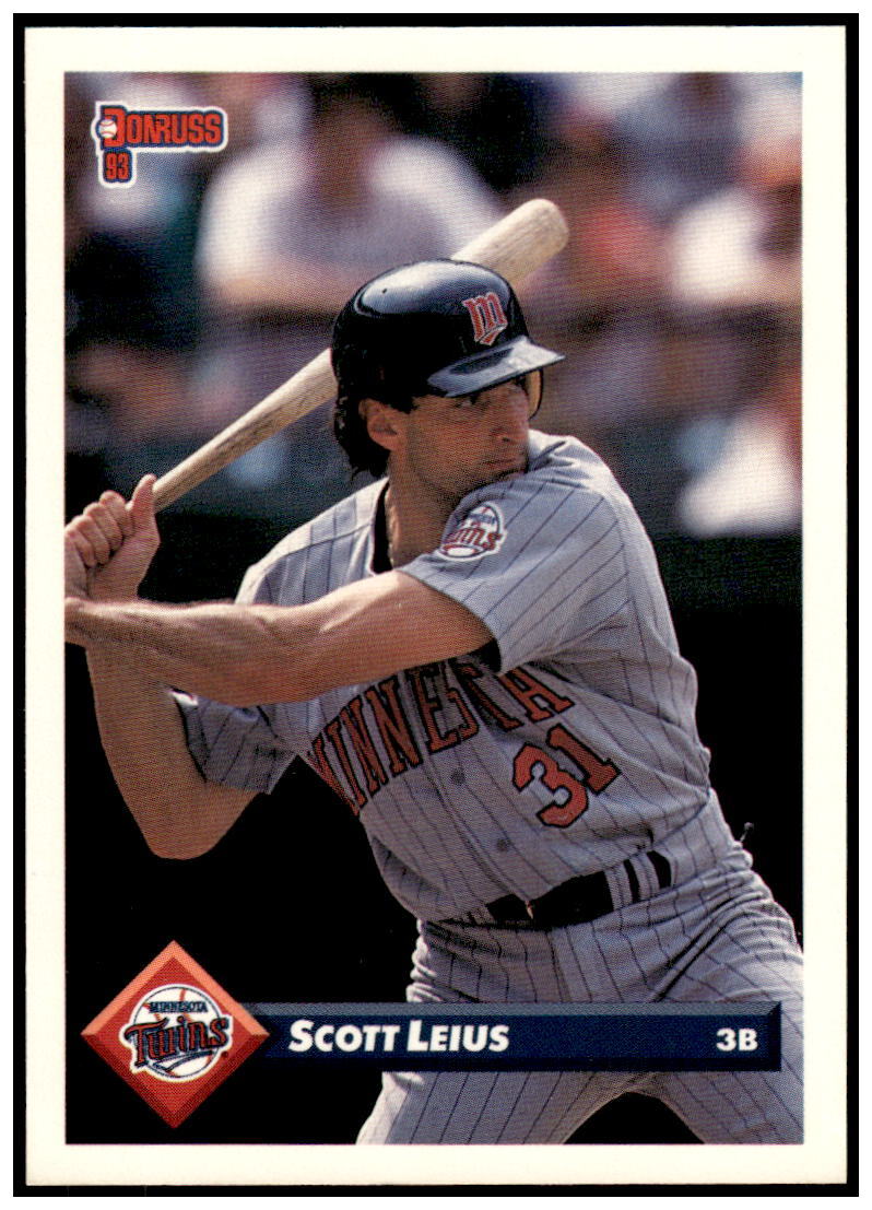 1993 Donruss #369 Scott Leius NM