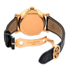 PATEK PHILIPPE 18K Rose Gold 36mm Perpetual Calendar Retrograde Moonphase 5059 3