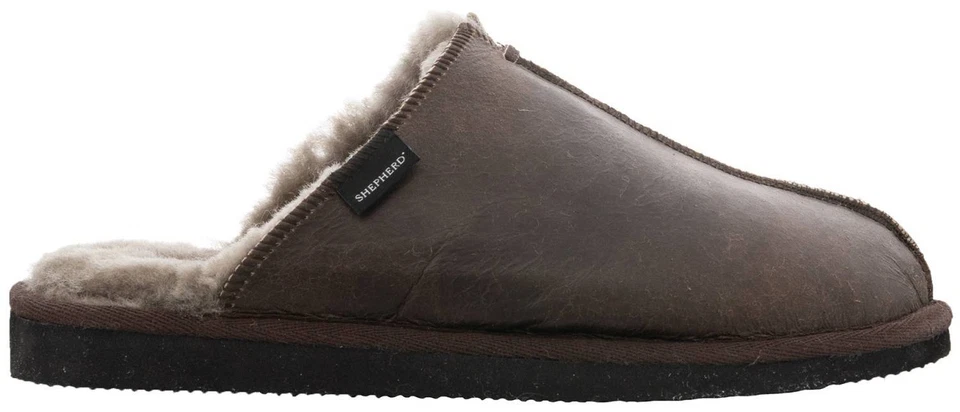 Shepherd of Sweden Hugo Herren Schlüpfschuh | Slipper | Leder - NEU