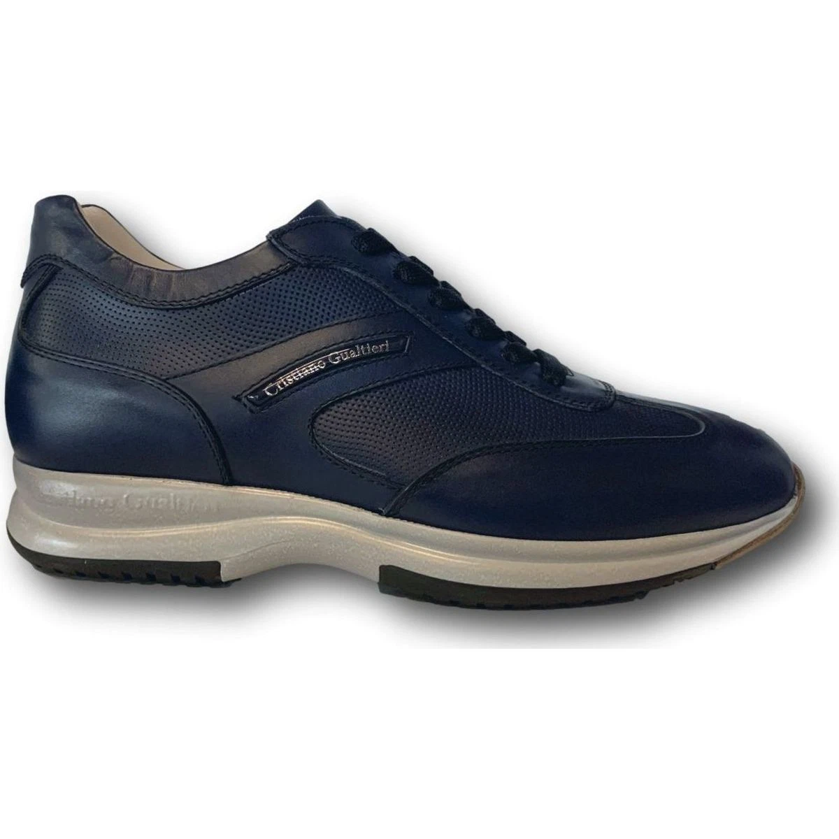 Scarpe Cristiano Gualtieri Uomo Sneakers Sportiva Elegante Pelle