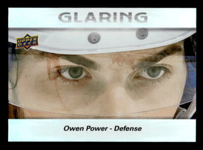 2023-24 Upper Deck #GL-9 Owen Power Glaring