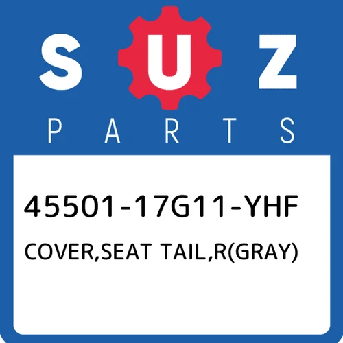 COVER, SEAT TAIL, R (GRAY)
