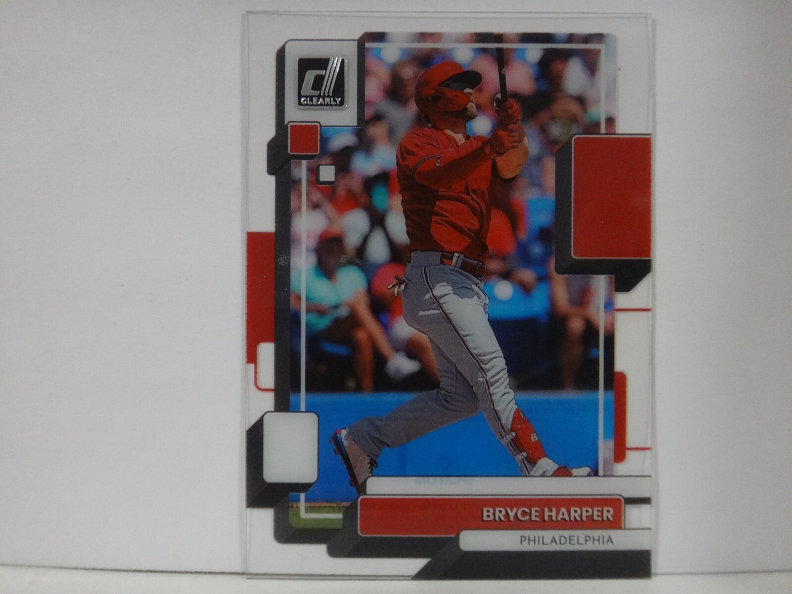 2022 Panini Chronicles Clearly Donruss Bryce Harper #39