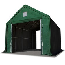 Lagerzelt 4x8m Zelthalle Lagerhalle Unterstand PRIMEtex PVC 2300 N grün
