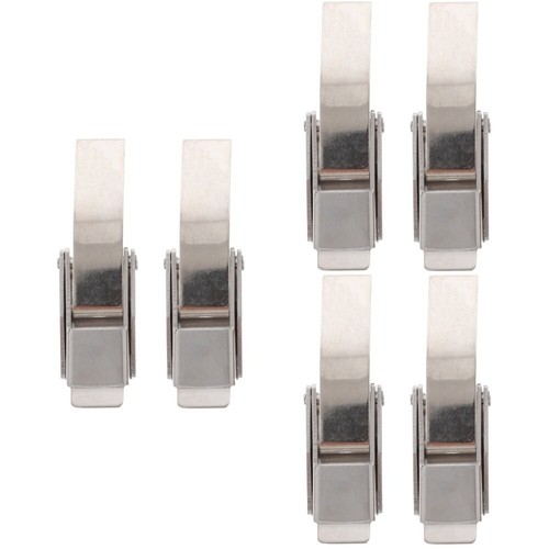 3 PCS Box Tool Stainless Steel Roller Buckles Heavy Duty Pull Latch - Afbeelding 2 van 12
