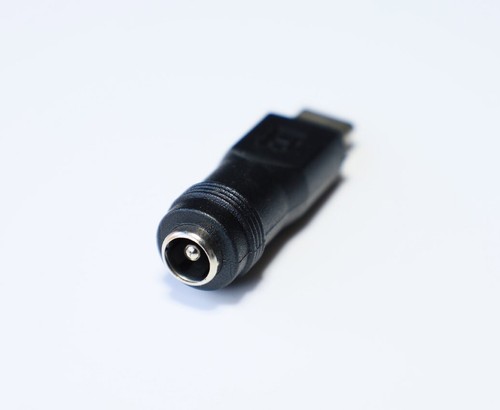 1x DC Power Plug Adapter 5.5 x 2.1 to Male USB C Charger Charging Mobile Phone - Picture 2 of 3
