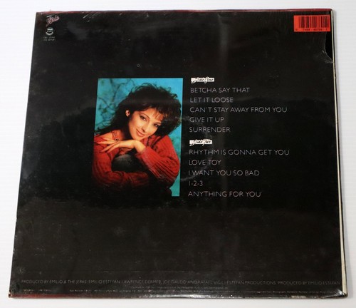Philippines GLORIA ESTEFAN & MIAMI SOUND MACHINE Let It Loose SEALED LP Vinyl - Picture 2 of 3