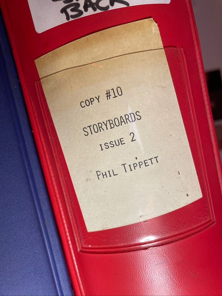 Star wars storyboards Empire Strikes Back movie props HOTH PROBE DROID ...