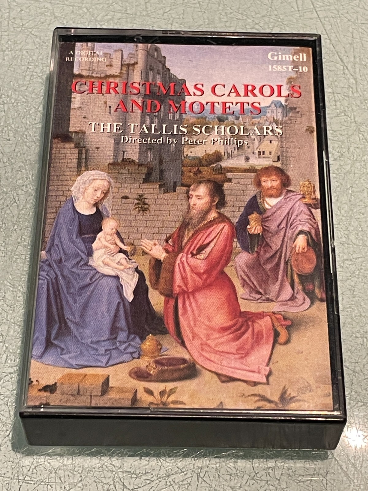 The Tallis Scholars - Christmas Carols and Motets - Audio Cassette Tape Album