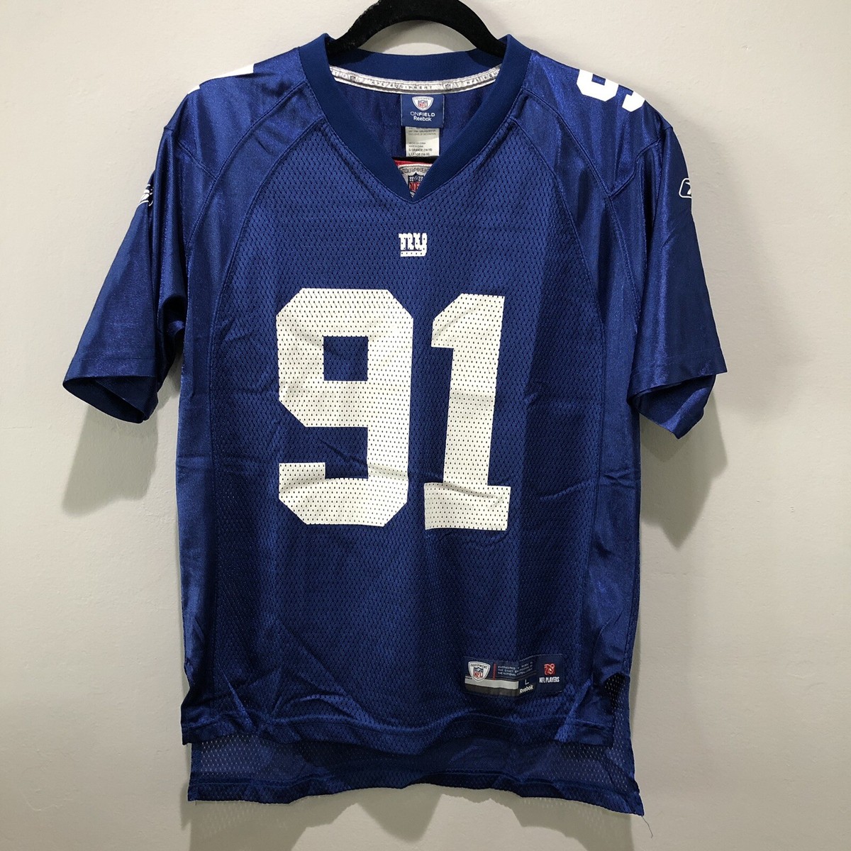 Justin Tuck #91 New York Giants Reebok On Field Jersey youth size