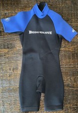 Body Glove Wetsuit Men's Medium Neoprene Blue  Black Zip Up
