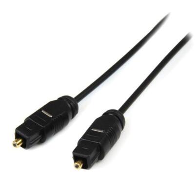 StarTech.com Optisches digitales Audiokabel SPDIF Toslink dünn 45m (AUDIOKABEL D