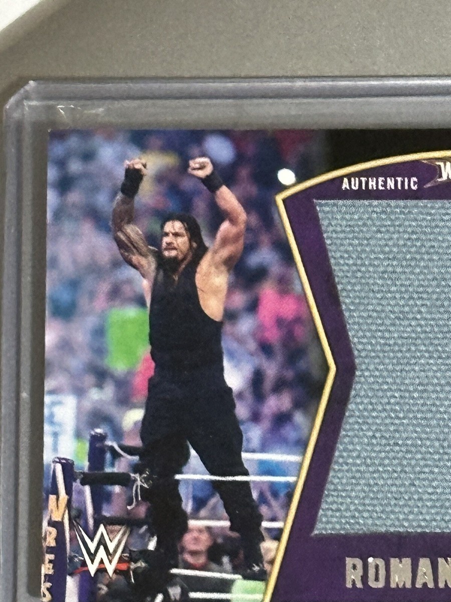 2014 WWE Topps WrestleMania XXX 30 Roman Reigns Ring Used