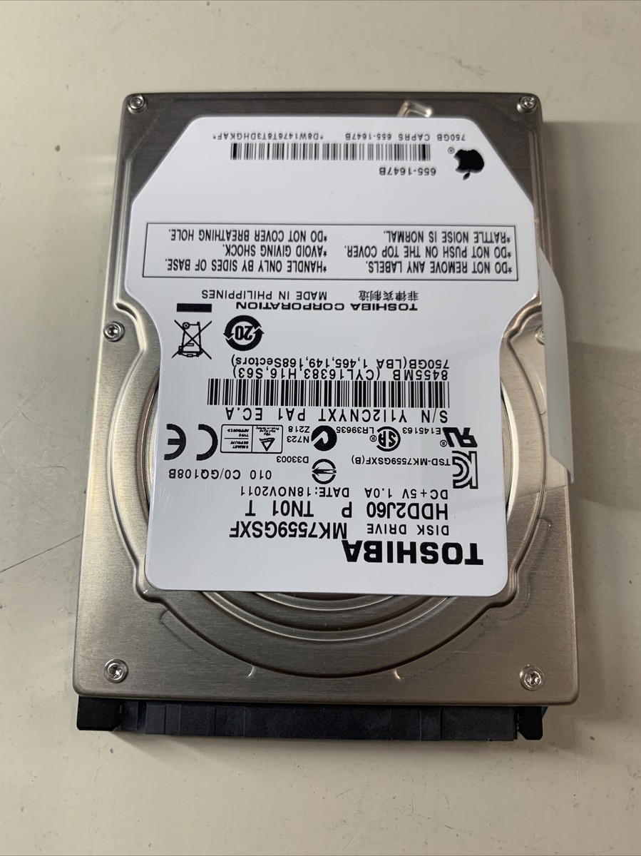 Toshiba MK7559GSXF (HDD2J60 P TN01 T) 010 C0/GQ108B Apple Toshiba MK7559GSXF (HDD2J60 P TN01 T) 010 C0/GQ108B Apple