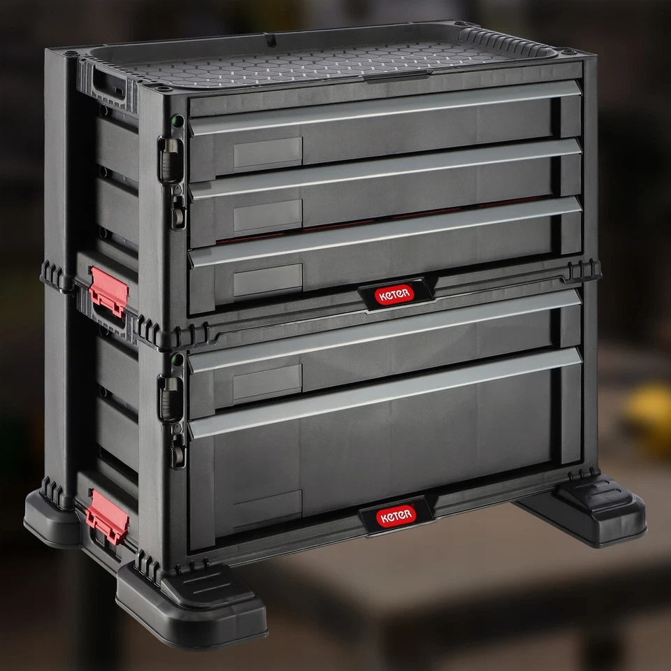 Keter Tool Chest Pro Werkzeugschrank mit 5 Schubladen - Bild 2 von 4