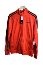 New with Tags Adidas Red Tracksuit Top - Stylish Athletic Wear for Any Occasion 