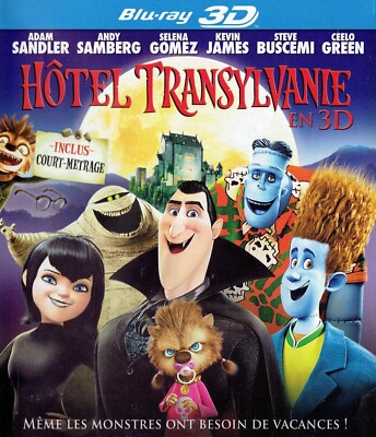 BLU RAY 3 D - HOTEL TRANSSILVANIA
