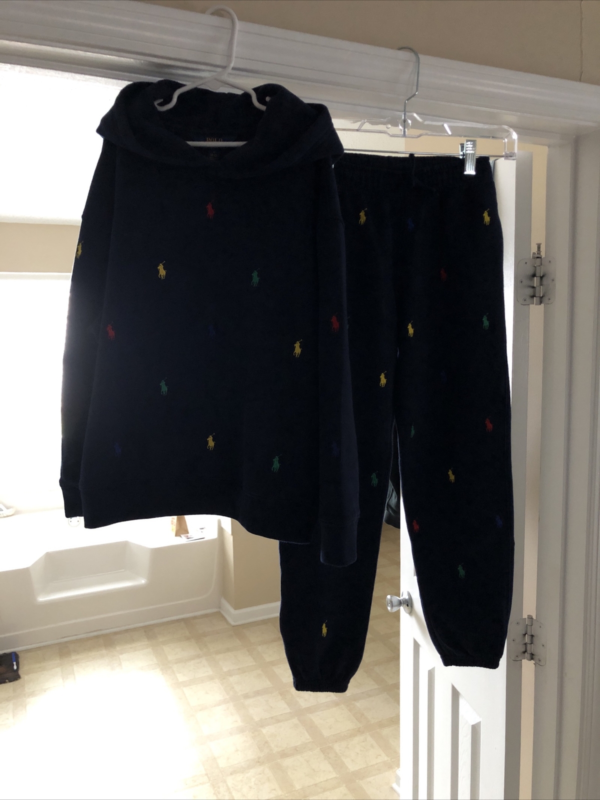 Polo Ralph Lauren Big Girls Lot Of 4 Full Sweatsuits Size M(810) eBay