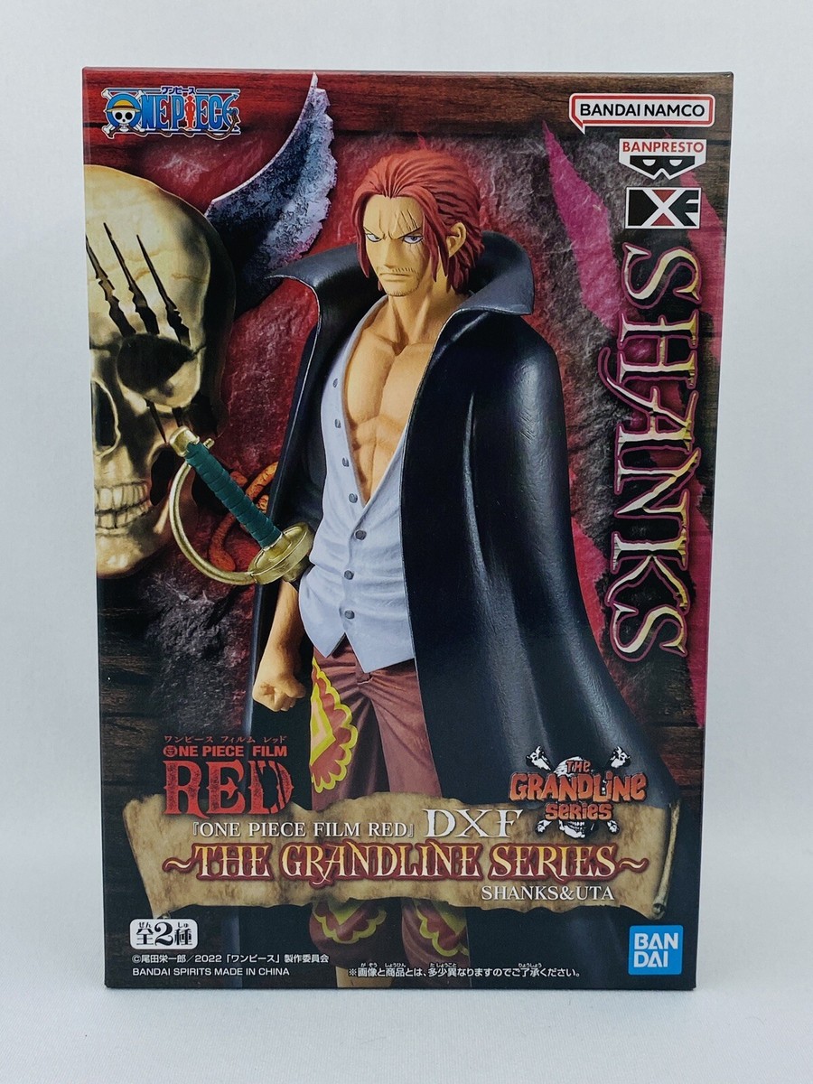 BANDAI - ワンピースDXF～THE GRANDLINE SERIES～SHANKS&amp;UTA DXF One Piece Film Red The Grandline Series Shanks Uta