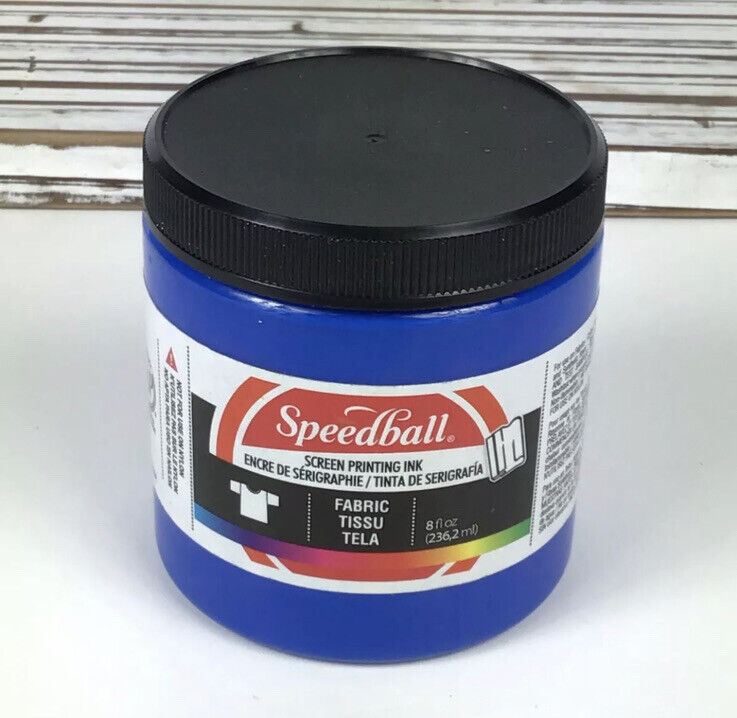 Speedball Art Products Fabric Screen Ink 8-Ounce 2021年レディースファッション福袋 Printing 【2022春夏新色】 Blue