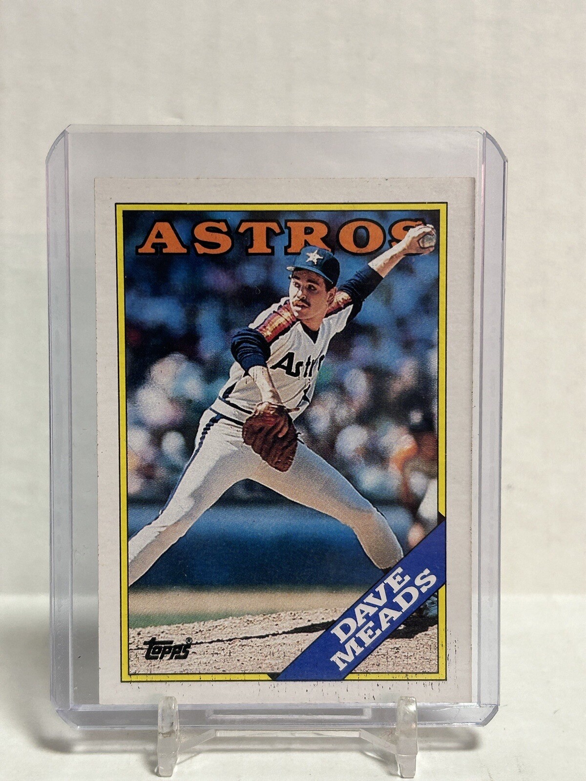 1988 Topps Tiffany Baseball 199 Dave Meads Houston Astros NM eBay