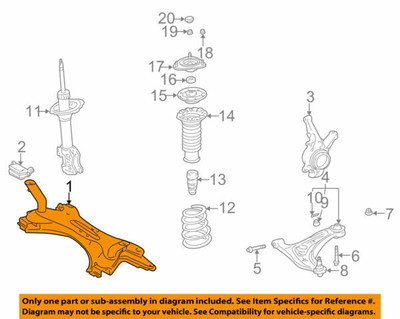 51201-52011 Toyota Crossmember sub-assy, front suspension 
