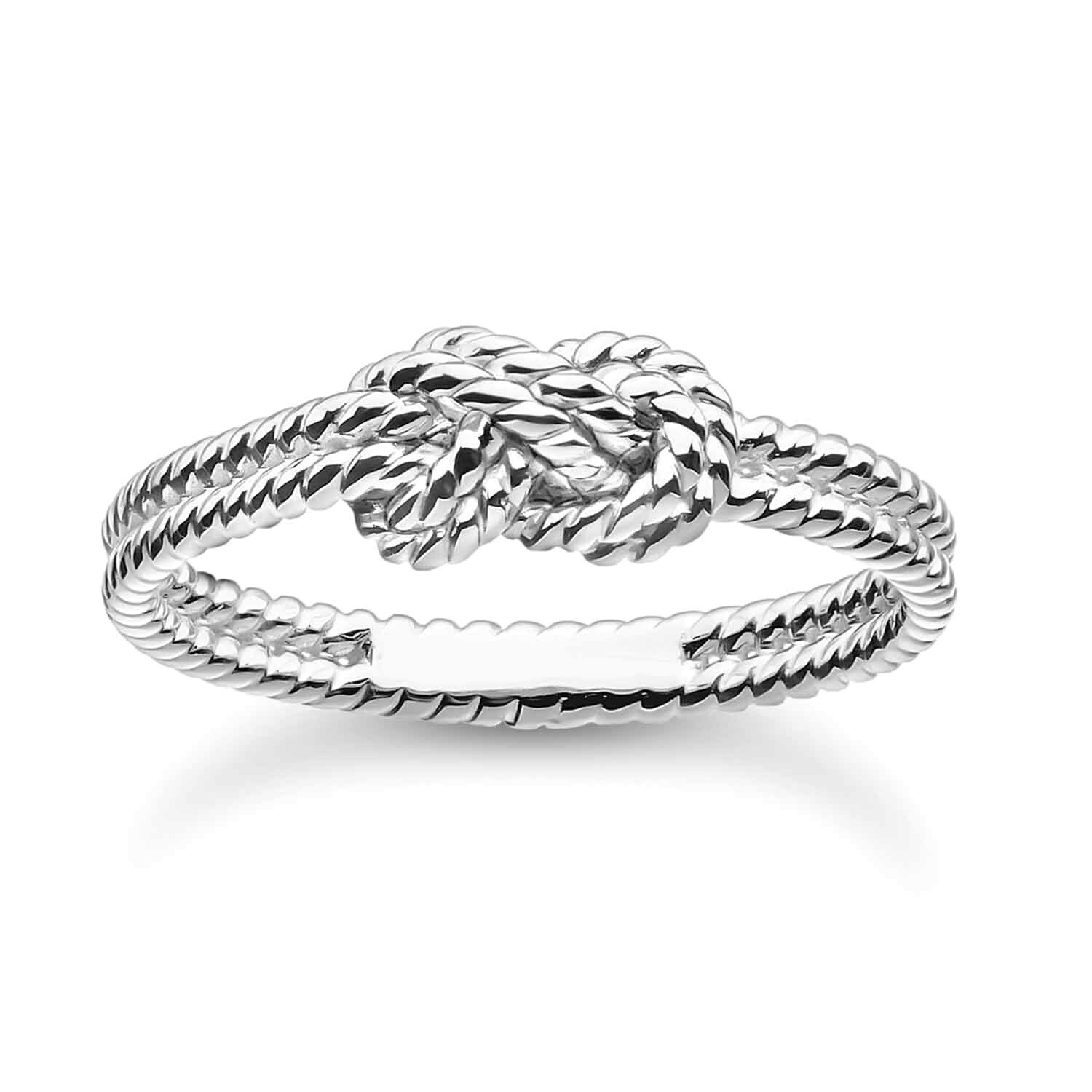 ТОМАС САБО Шмак (THOMAS SABO Schmuck) Даменринг с узлом TR2399-001-21