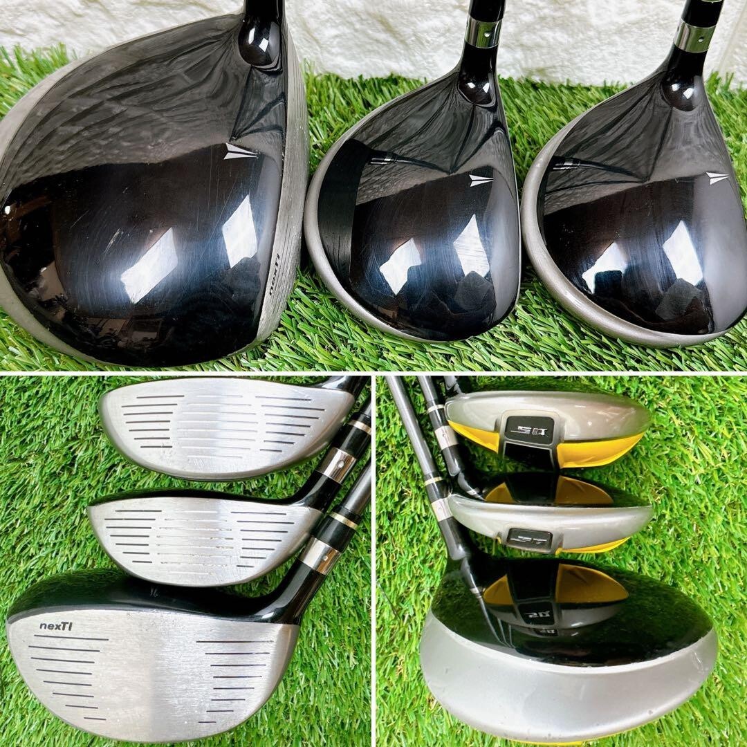 NIKE GOLF Club Set 1W 3W 5W 6-9i Pw 56° 9pc RH Graphite NIKE GOLF Club Set 1W 3W 5W 6-9i Pw 56° 9pc RH Graphite