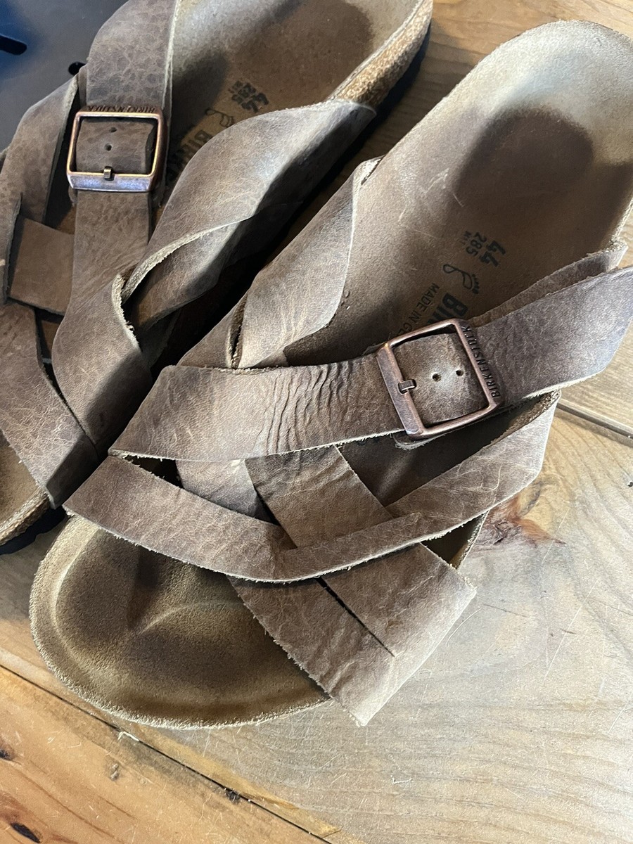 Birkenstock Lugano | Camberra Old Tobacco | EU 44 | US Men display picture 1
