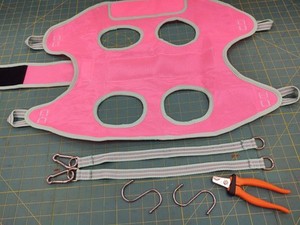 Small Pet Dog Grooming Hammock Restraint Harness Sling Hair Nail Trimming