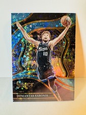 DOMANTAS SABONIS 2023-24 Select - Courtside #225 Light Blue Disco Prizm /99