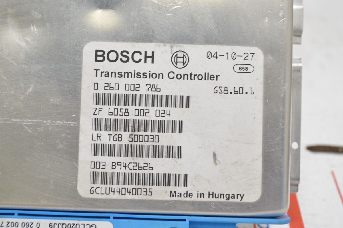 確認用です 03-05 Land Rover L322 Bosch TCM TCU Transmission Control