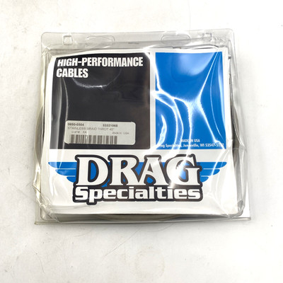 Drag Specialties 0650-0304 Stainless Braided Throttle Cable 45'' Harley Touring